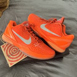 Kobe 6 Protro Orange Sz 13