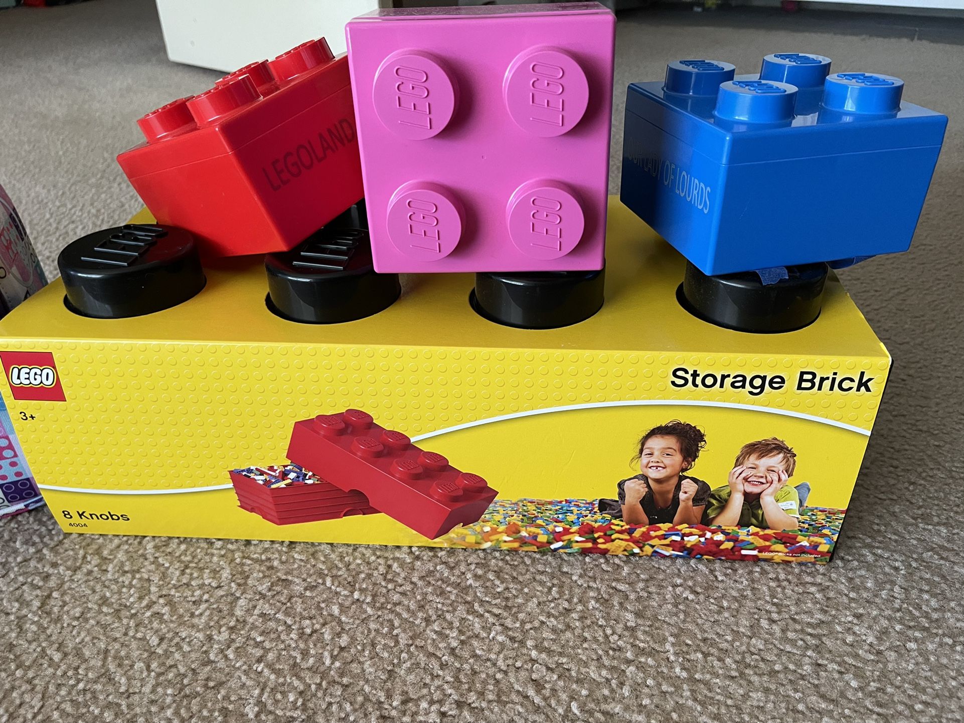 Storage Brick And Lego Land Lunch Pack