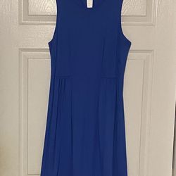 Royal Blue Dress From Donna Ricco Size M
