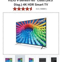 Vizio 60 inch flatscreen tv