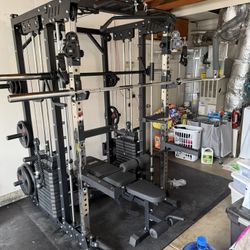 ‼️✅FREE DELIVERY/INSTALL 🚚🛠️ ULTIMATE Smith Machine 400🔥