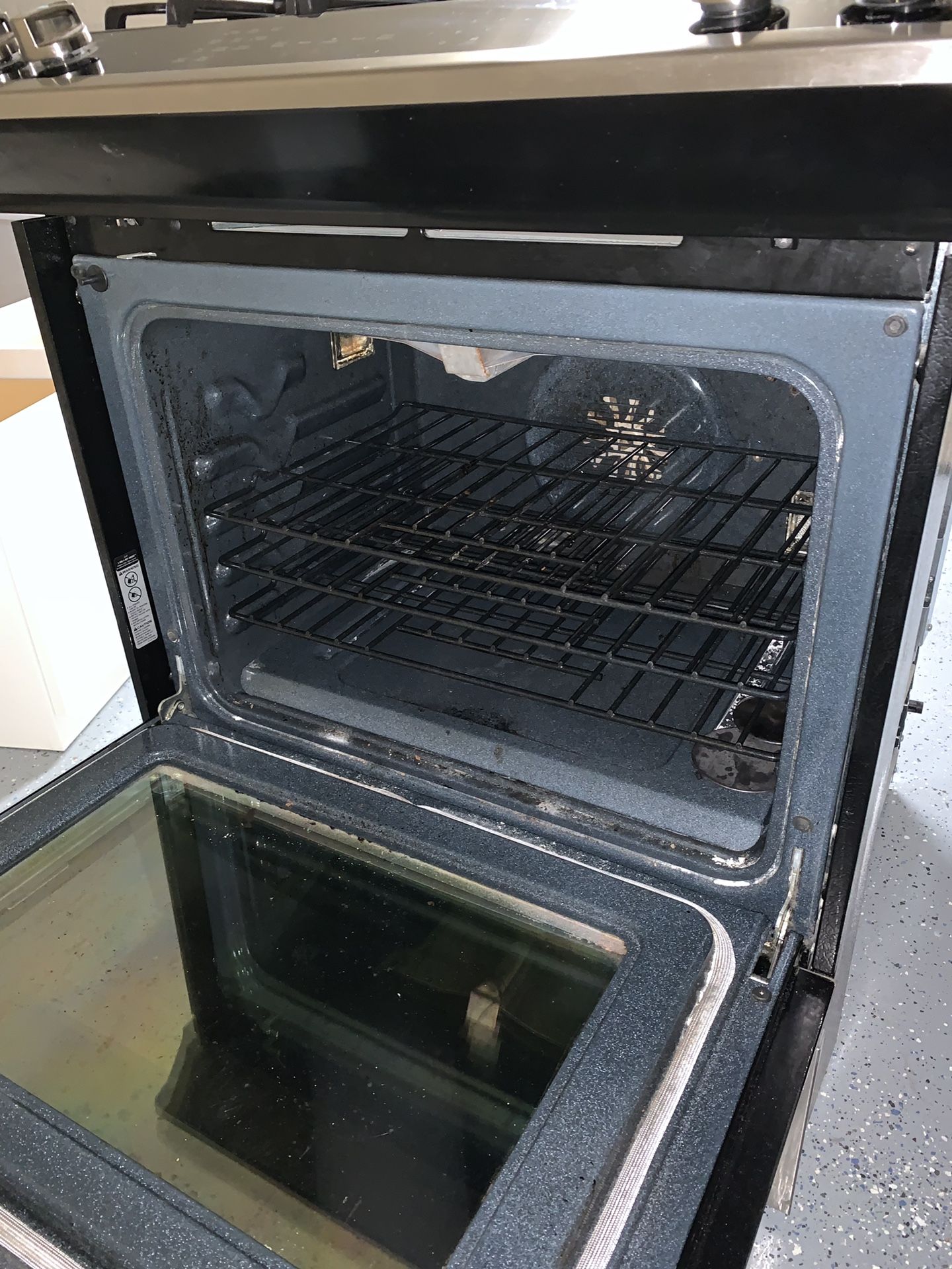 Kenmore Elite Gas Range Full Glass Slidein w/ Electronic Oven Control