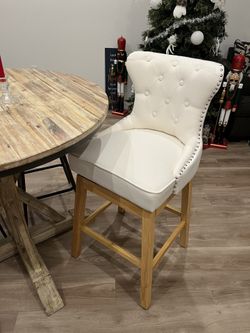 2 Swivel Counter Bar Stool Chairs