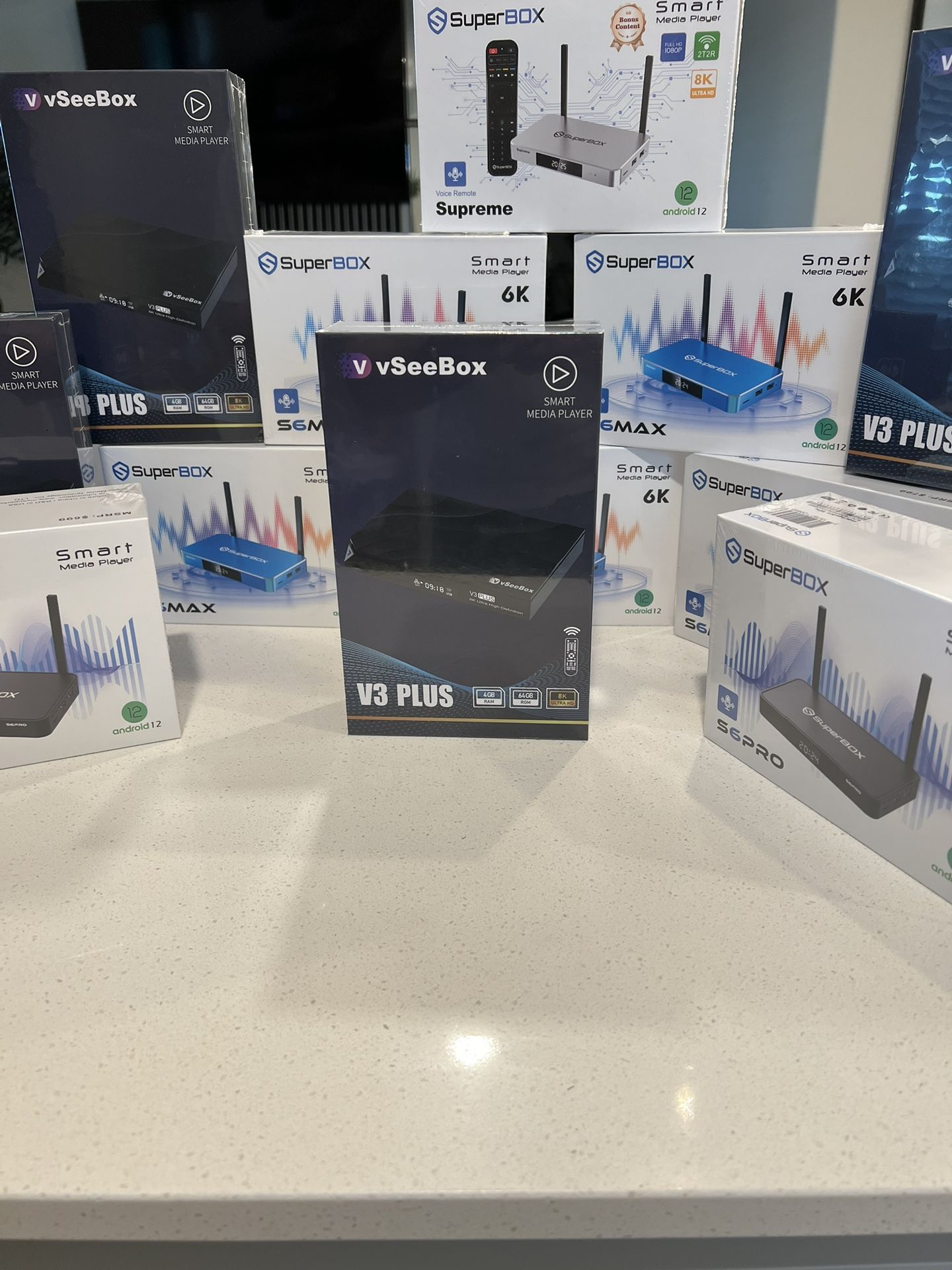SuperBOX Super Box S6 Models & V3 Plus S6 Pro Max Ultra