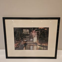 City Lights At  Night