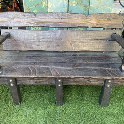 Rustic Bench Custom Made