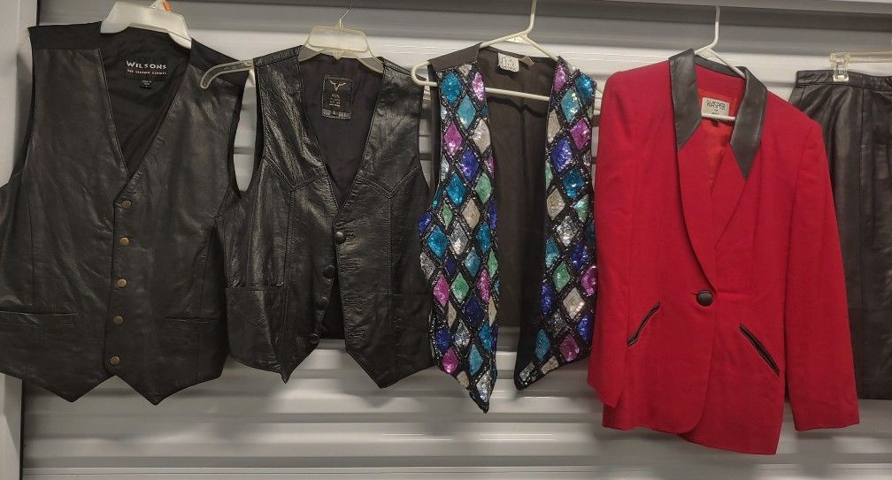 Wilson Leather Vest