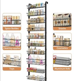Door pantry organizer