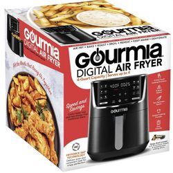Gourmia Digital Air Fryer 4 Quart 12 One Touch Preset