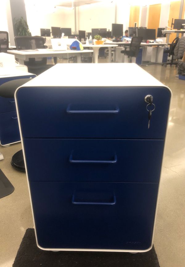 Used Poppin Filing Cabinet 3 Drawer For Sale In Mountain View Ca Offerup