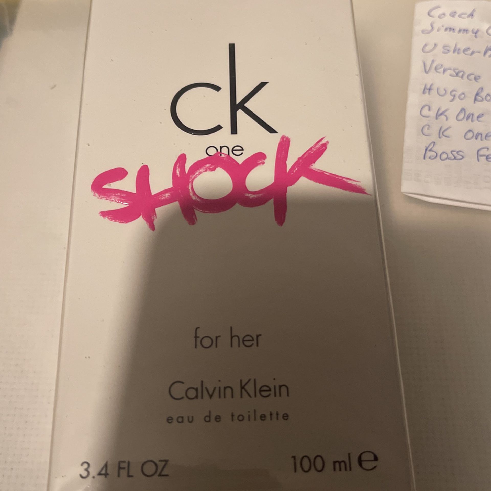 Calvin Klein For Her 3.4 FL OZ One Shock 