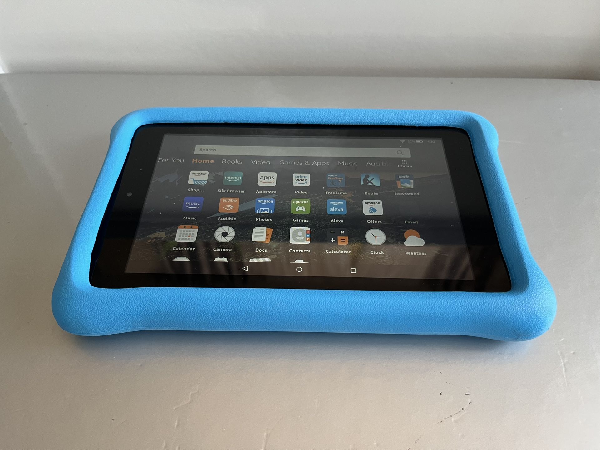 Amazon Fire HD 7 7th Gen 7” Tablet 8GB Blue Red - $25