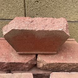 Terracotta Concrete Retaining Wall Blocks (127)