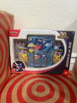 Pokemon 30th Celebration Greninja Ex Box