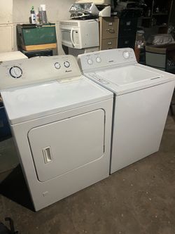 Refurbished washer, gas dryer installed