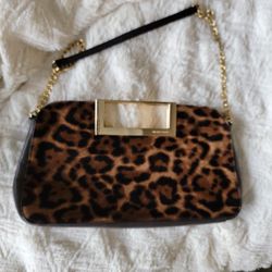 Authentic MK Leopard Handbag 