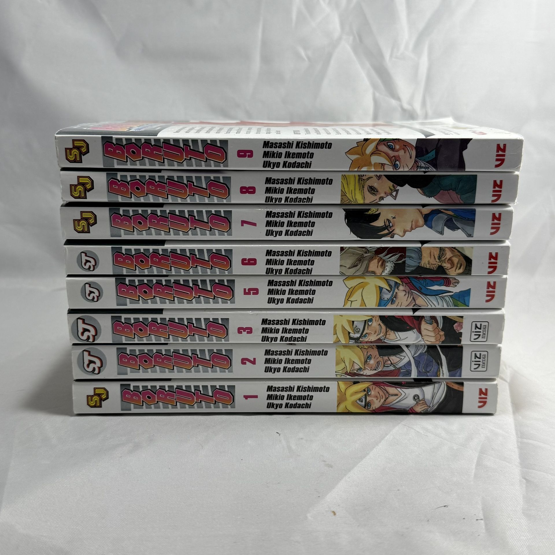 Boruto Manga Lot English 1-3, 5-9