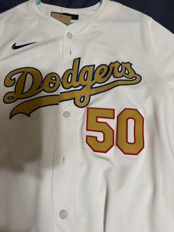 Los Angeles Dodgers Mookie Betts 2025 Gold World Series Championship Jersey