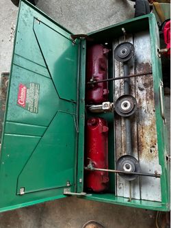 Vintage stoves and heaters