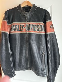 Harley Davidson Men’s Leather Jacket (Large)