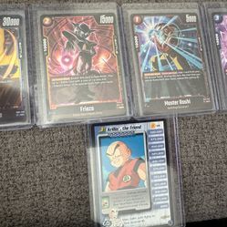 Dragonball Cards From Tournament 