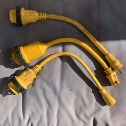 Marine Electric Power Adapter Cords And Long Cables For boats 