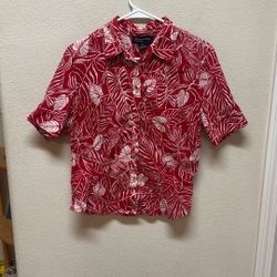 Joanne’s New York Women’s L Large Button Up Shirt Top