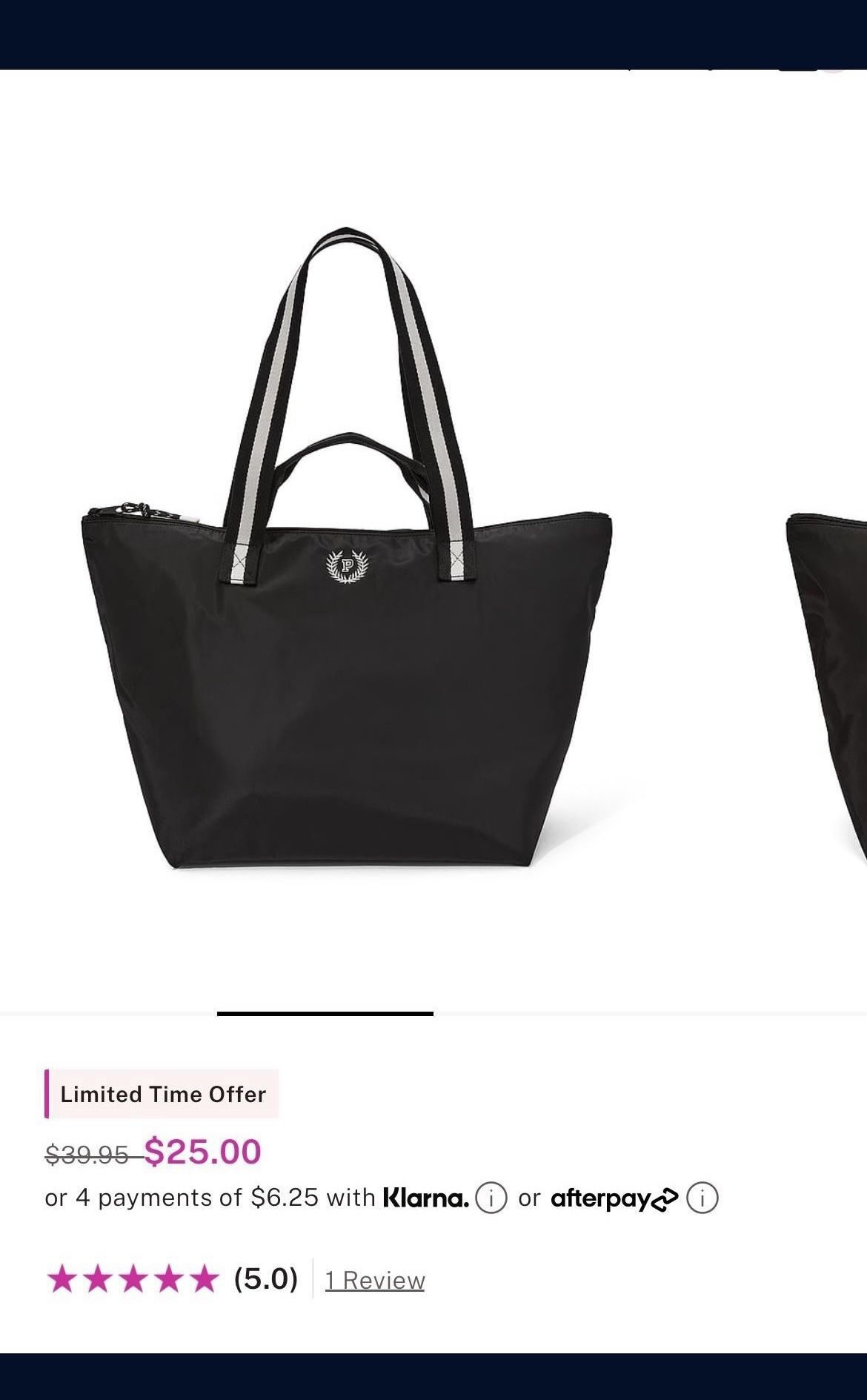 Victoria Secret/Pink Tote Bag