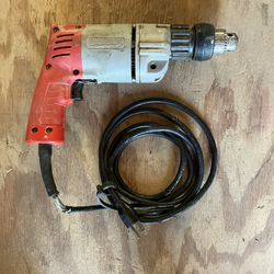 Milwaukee corded drill