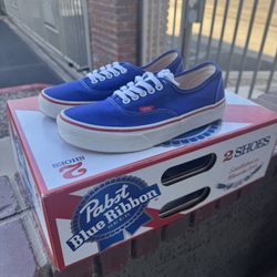 RARE! VANS AUTHENTIC PABST BLUE RIBBON