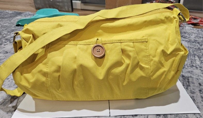Yellow Duffle Bag
