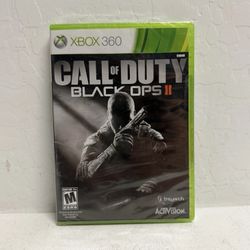 Call of Duty: Black Ops II 2 Xbox 360 Video Game Brand New Factory Sealed