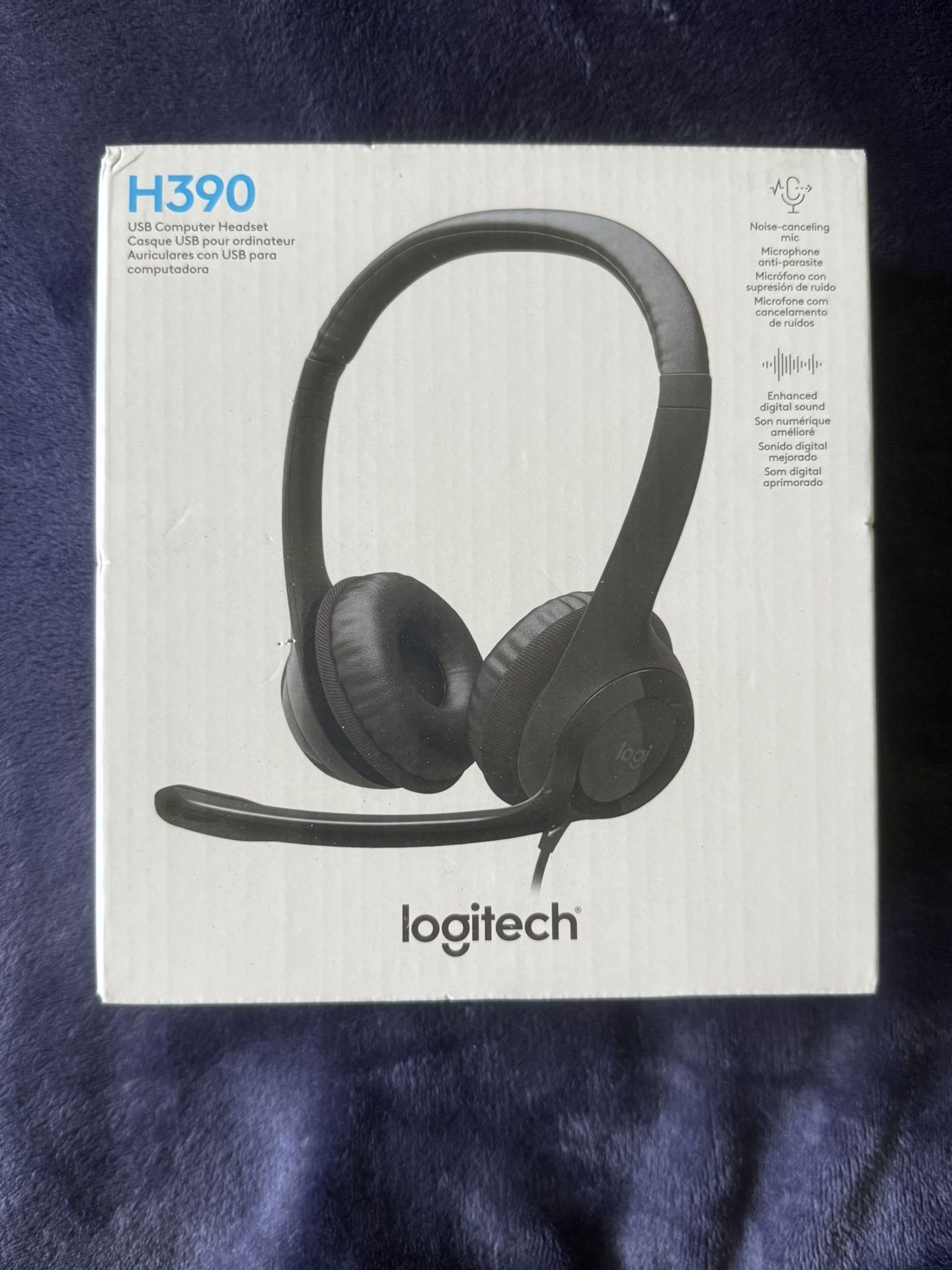 Logitech H390 USB Computer Headset