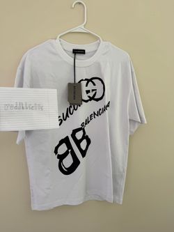 Balenciaga x Gucci Hacker Project White T-Shirt
