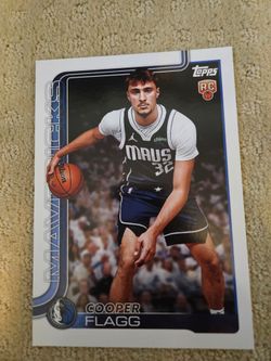 2025 Topps Basketball Cooper Flagg Oversized cards