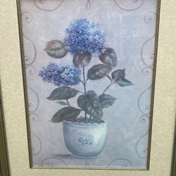 Flower Pot Picture Frame 