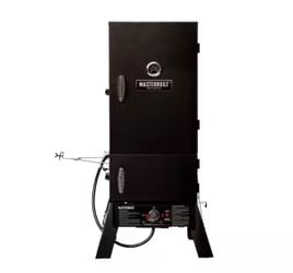 Masterbuilt 30 in. Dual Fuel Propane Gas and Charcoal Smoker in Black, 731 sq. in. of Cooking Space