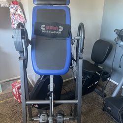 heat and massage inversion table