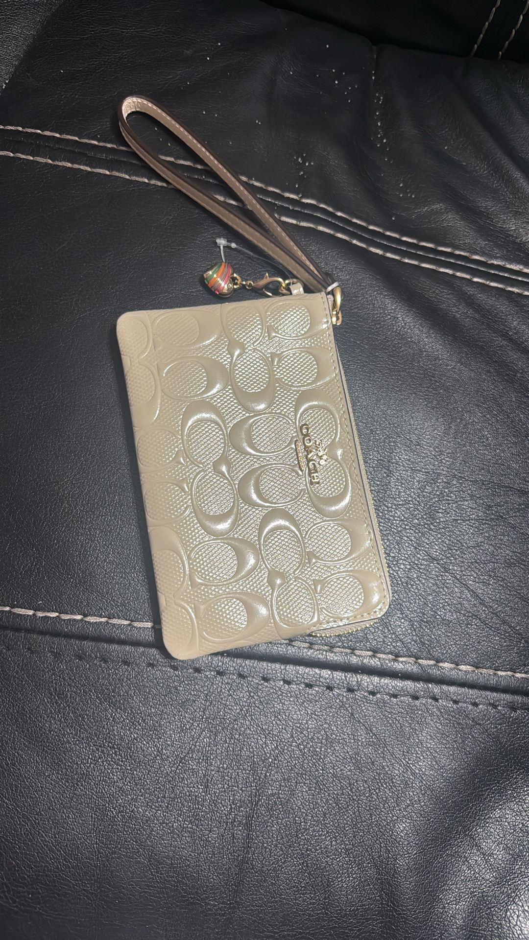 Corner Zip Wristlet