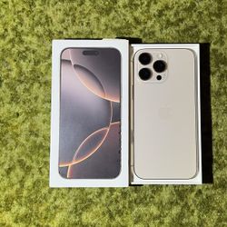 iPhone 16 Pro Max | 256GB | Desert Titanium | Factory Unlocked