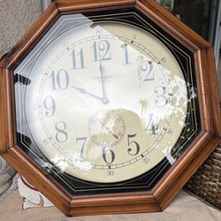 Large Vintage Verichron wall Clock