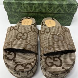 Gucci Sandals Canvas Size EU 37