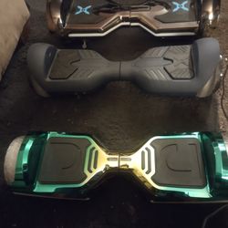 Hover Board Lot All Work Barley Any Time Riding These Need Money 