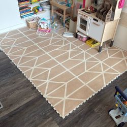FREE Toddlekind Printed Foam Puzzle Playmat - Nordic - Clay