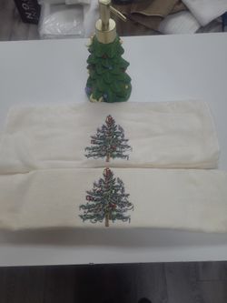 SPODE  CHRISTMAS TEE. 3PIECE SET