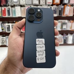 iPhone 15 pro 128GB Factory Unlocked