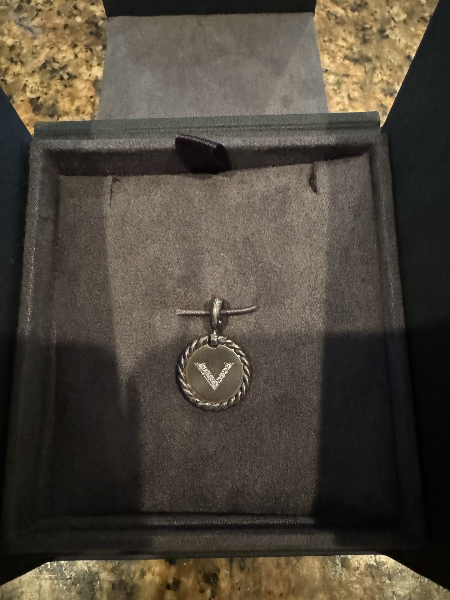 David Yurman - “V” Pennant 