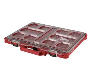 Milwaukee PACKOUT 11-Compartment Low-Profile Impact Resistant Portable Small Parts Organizer