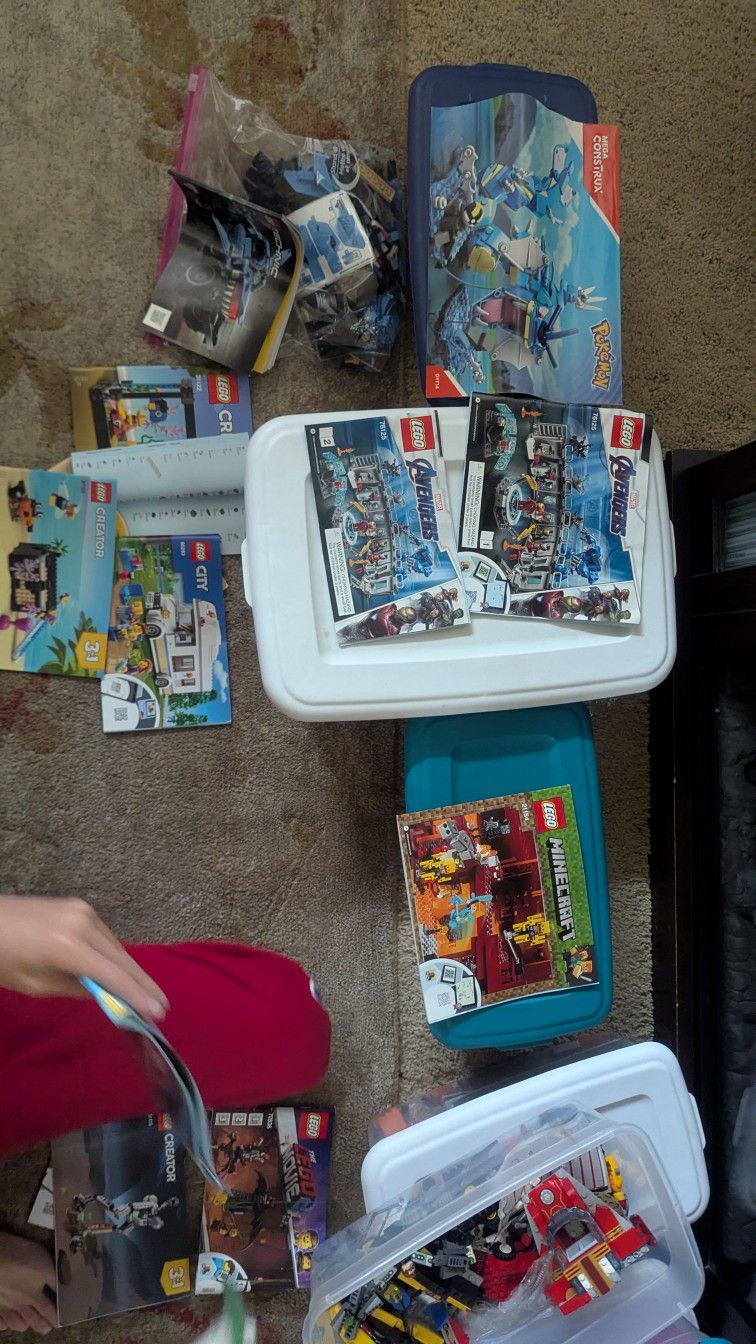 Lego Sets And  Mixed Boxes Sold As One Lot