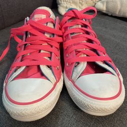 Converse Pink And White 